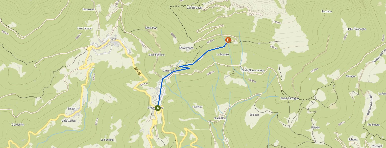 The best MTB trails around Parco Nazionale Dolomiti Bellunesi | Komoot